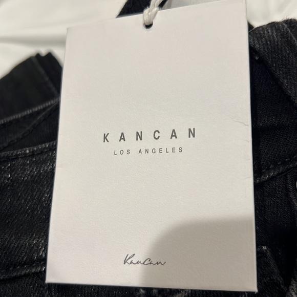 NWT: KAN CAN MANDY DISTRESSED SKINNY JEANS - VINTAGE BLACK. NWT Size 5/26 - Picture 8 of 8